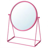 IKEA LASSBYN Table Mirror, Turnable Mirror For Home, Decoration, Easy to Turn, Magnifying Mirror Glass Pink 17 cm